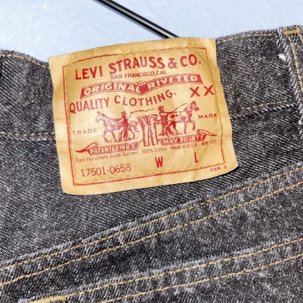 Levis 17501-0658 Vintage 90s Womens Jeans 13M/ 27" - Picture 5 of 8